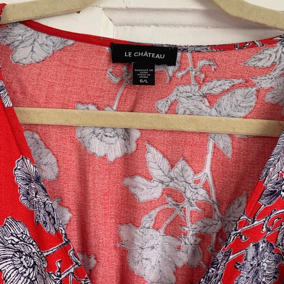 Wrap Dress Size LG - Picture 2 of 2